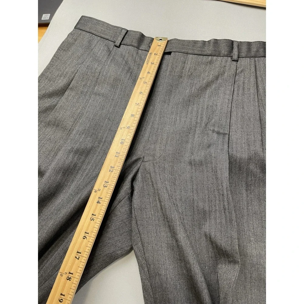 Jos‎ A Bank Mens Suit 43 Gray Wool Signature Collection Blazer Pants 38 Wedding